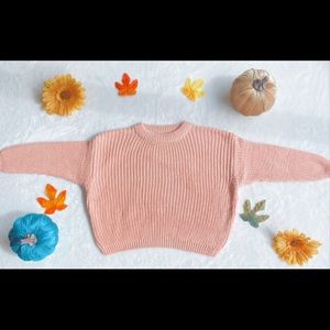 ALEX oversized UNISEX sweater - PINK
